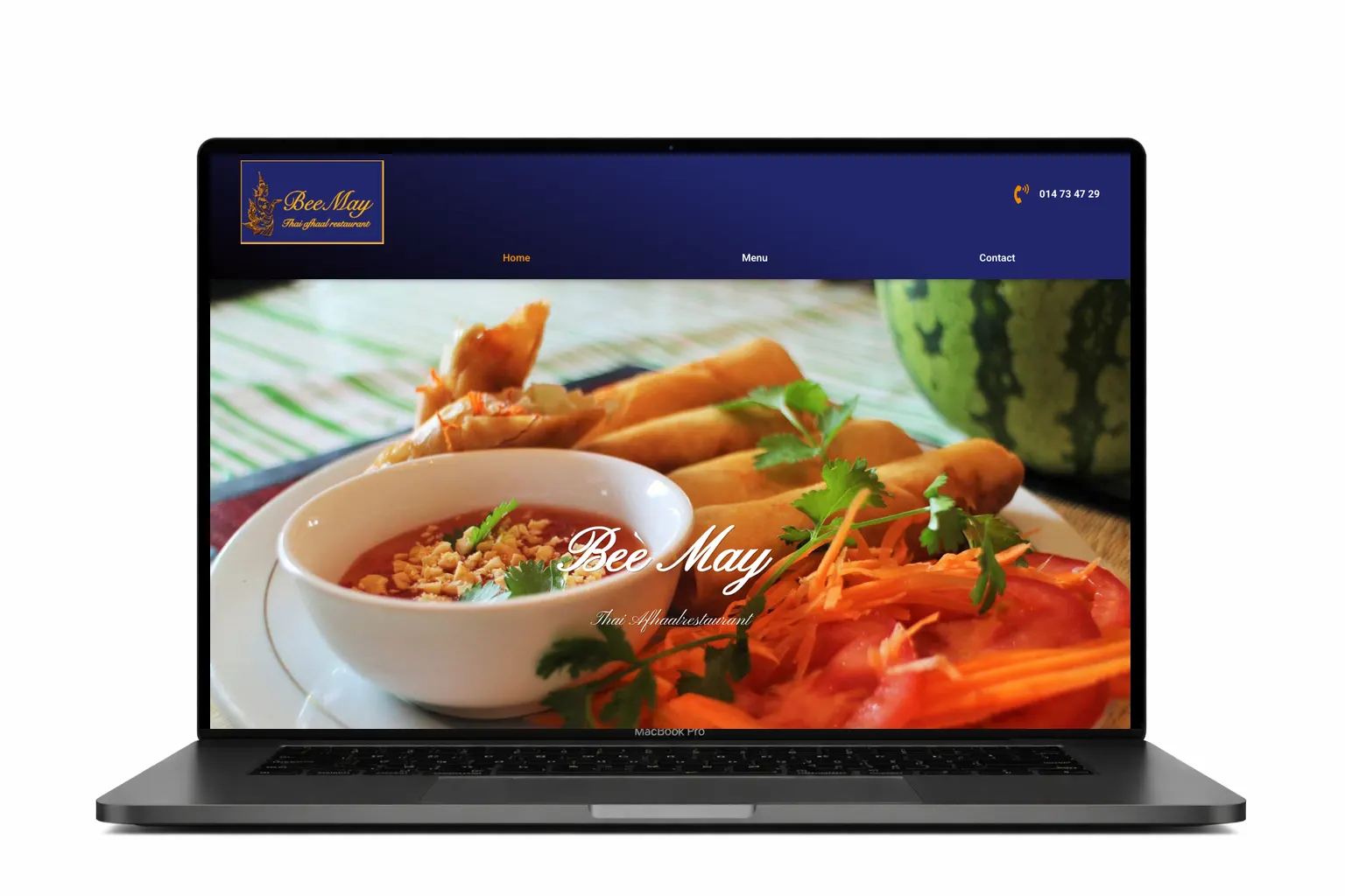 website ontworpen door de firma "website laten maken" voor Beemay