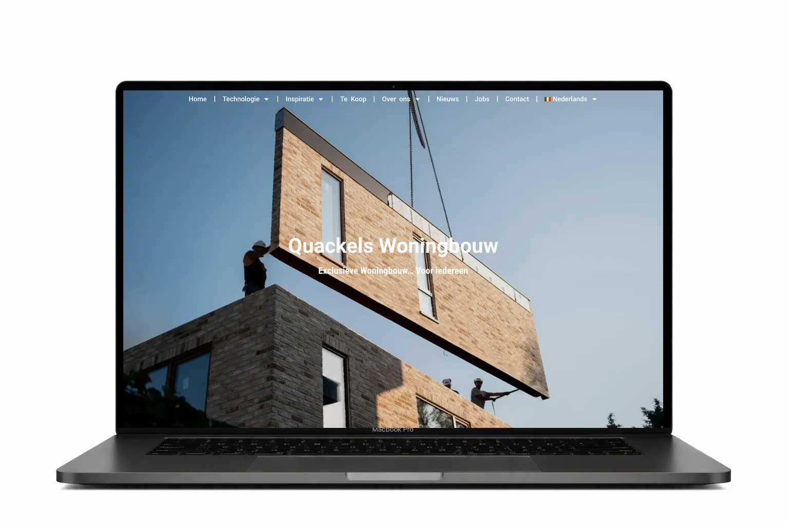 professioneel webdesign voor Quackels