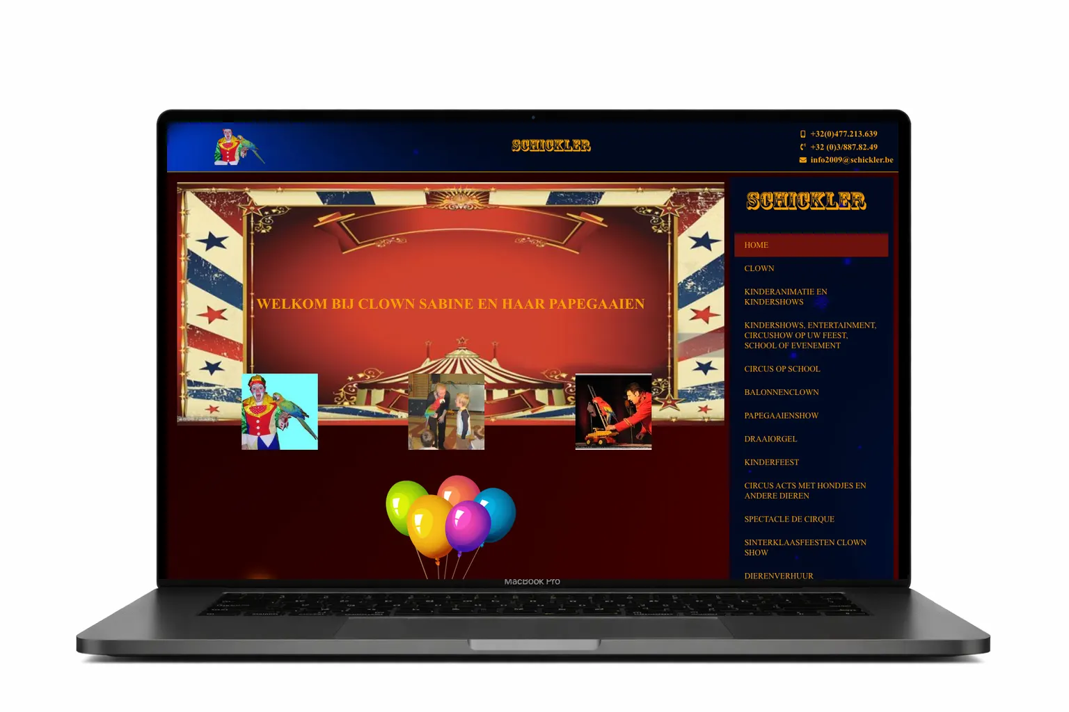website laten maken voor Schickler