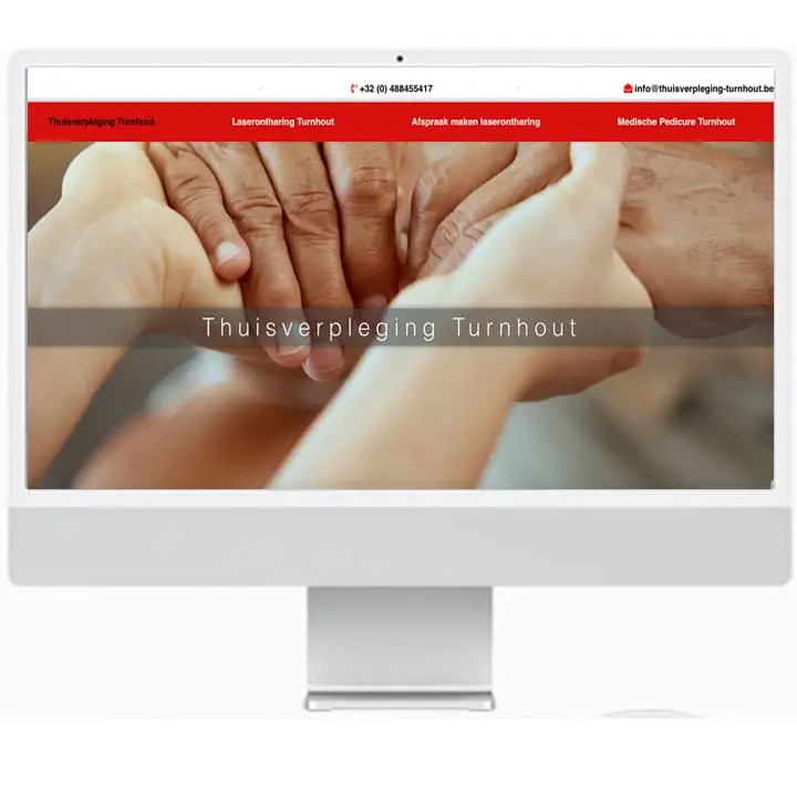 Nieuwe website voor thuisverpleging turnhout/