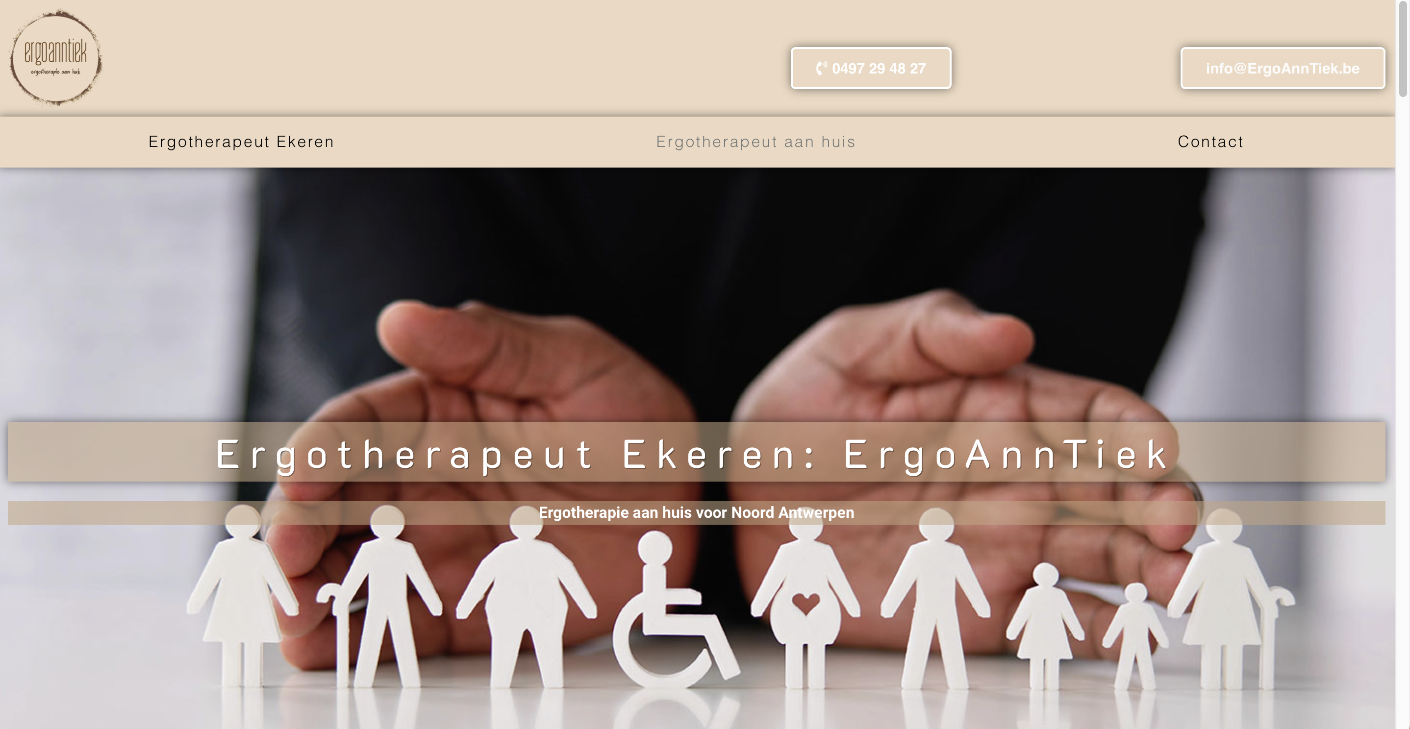 nieuwe website ergoanntiek